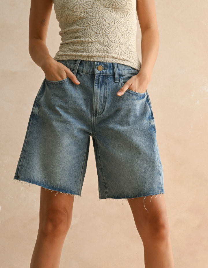 Bermuda Denim Shorts