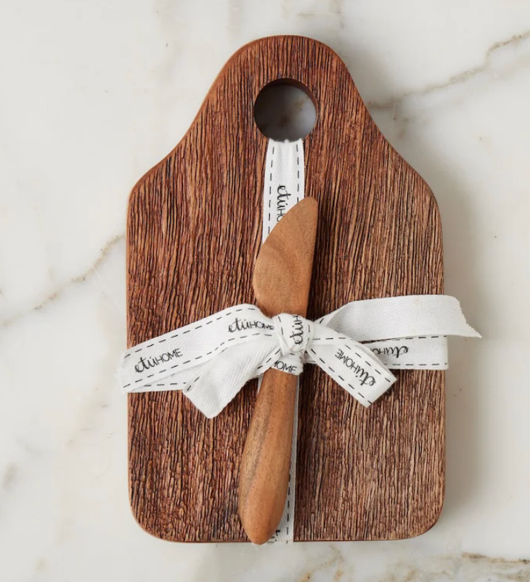 Dutch Cheese Board with Spreader