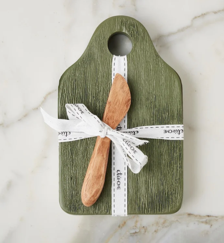 Dutch Cheese Board with Spreader