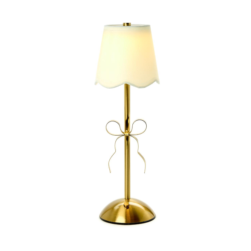 Gold Bow Table Lamp