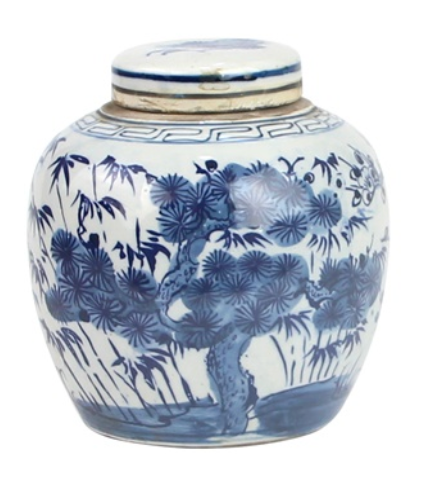 Chinoiserie Mini Ginger Jars