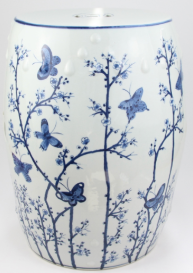 Butterfly Garden Stool