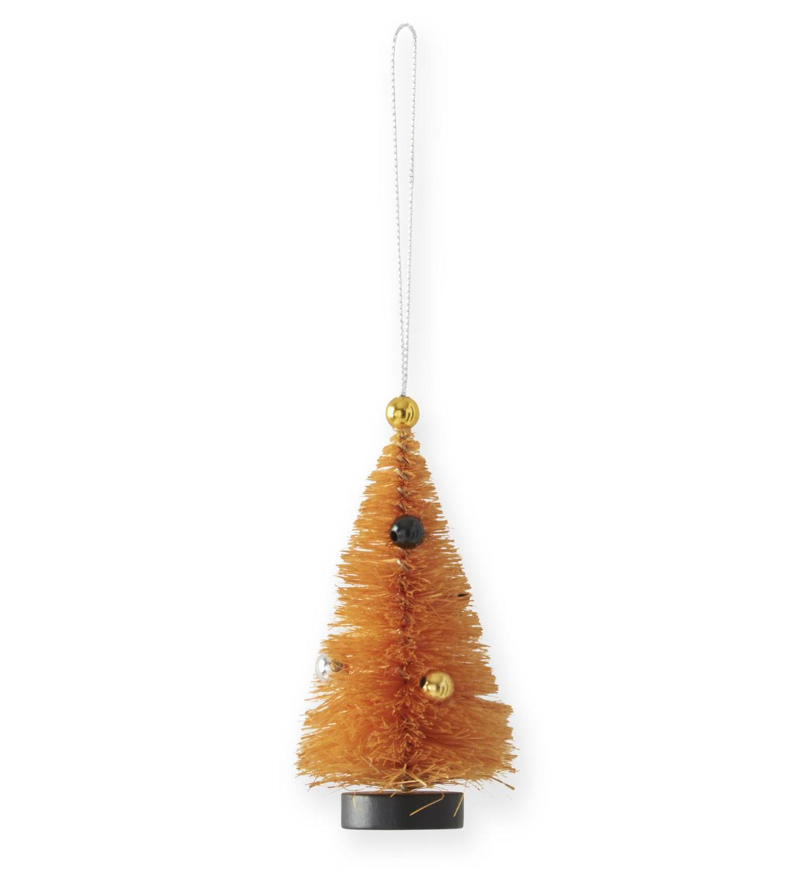 Bottle Brush Halloween Ornament