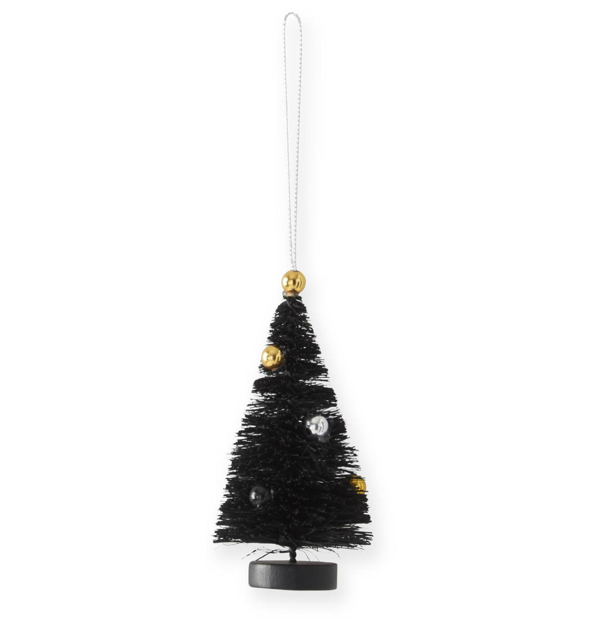 Bottle Brush Halloween Ornament
