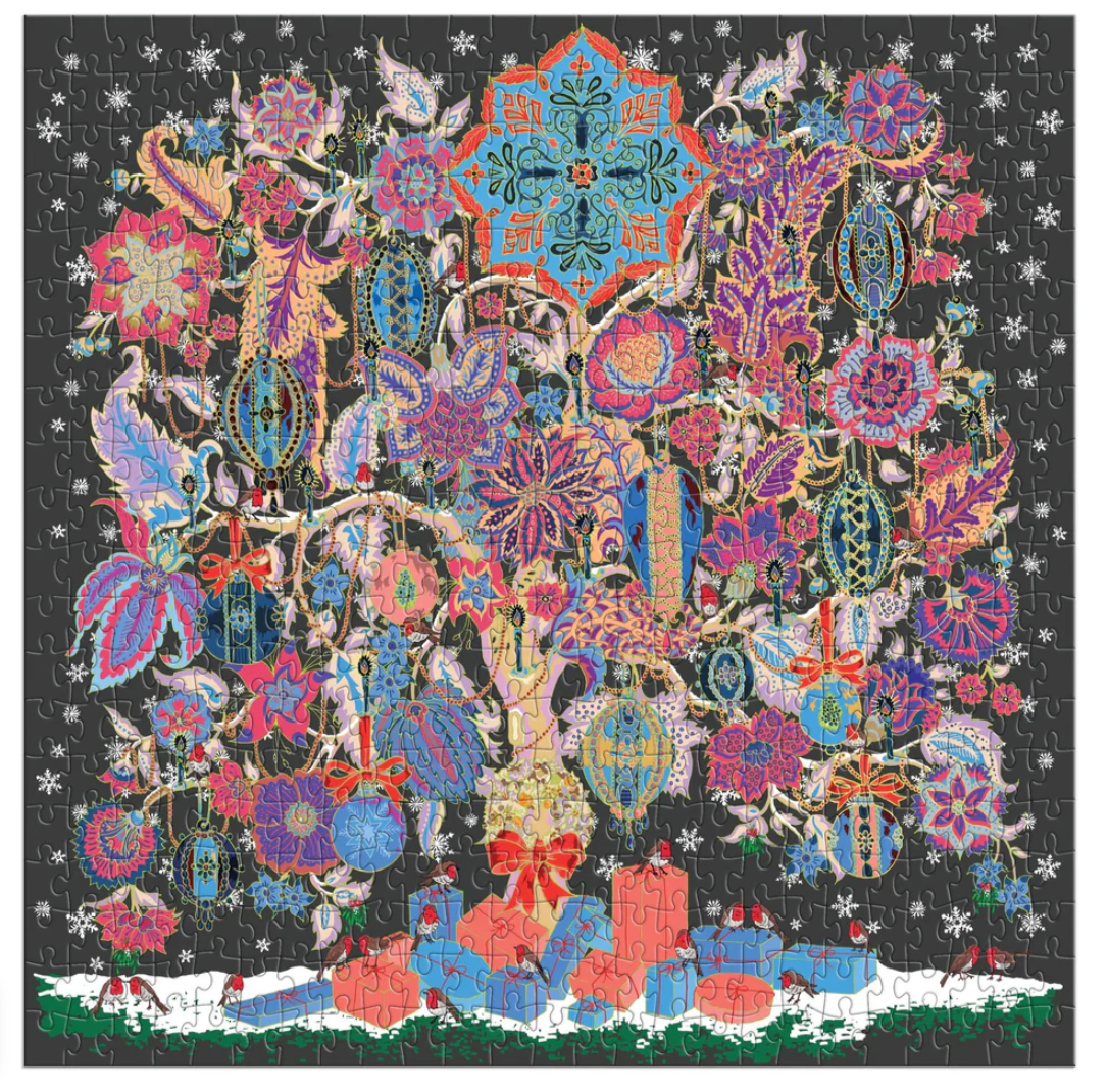 Liberty Christmas Tree of Life Foil Puzzle