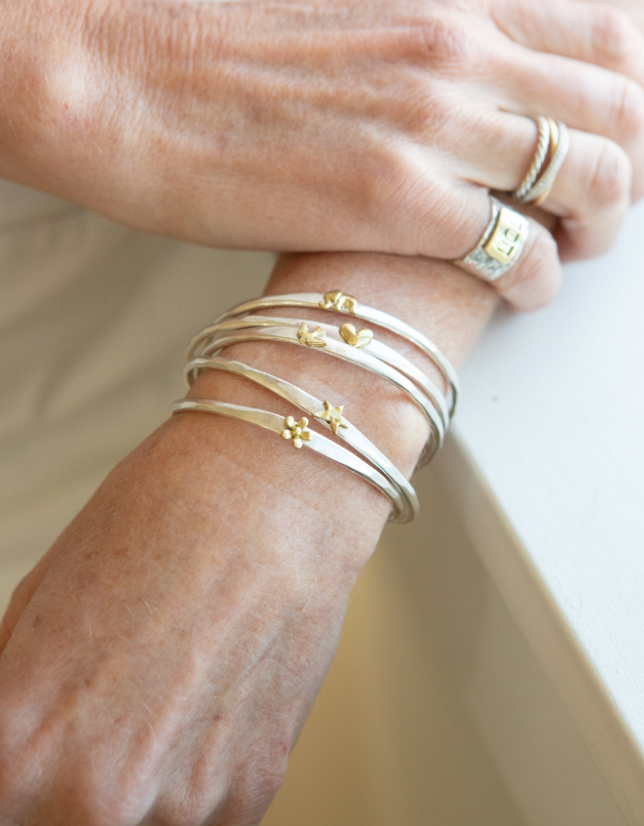 Charm Your Life Cuff Bracelet