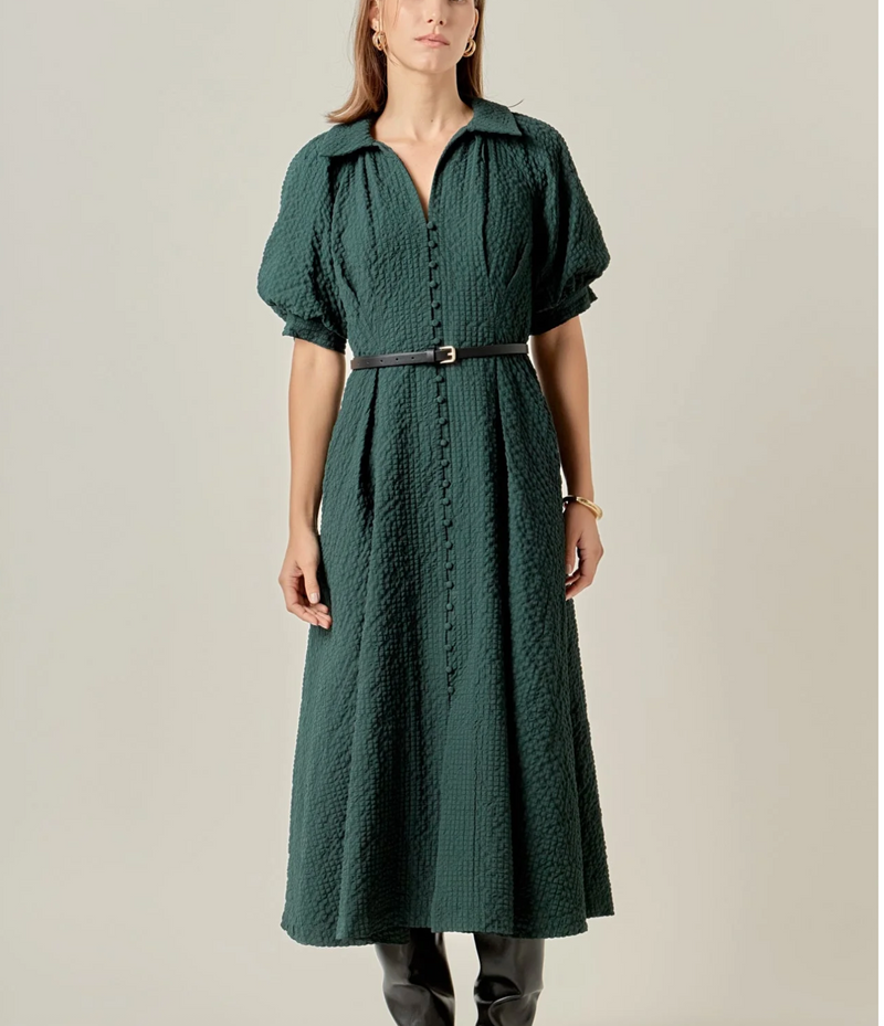 Shirt Midi Dress
