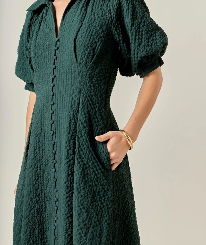 Shirt Midi Dress