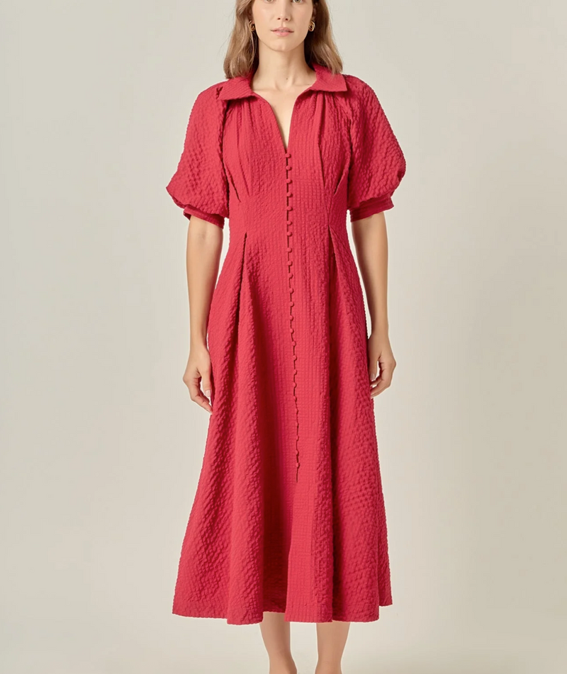 Shirt Midi Dress