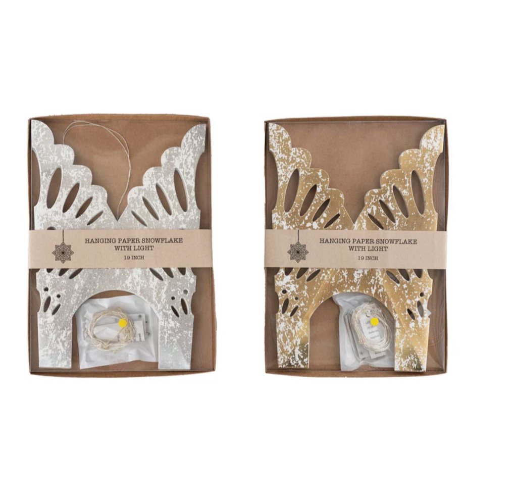 Paper Snowflake Ornament