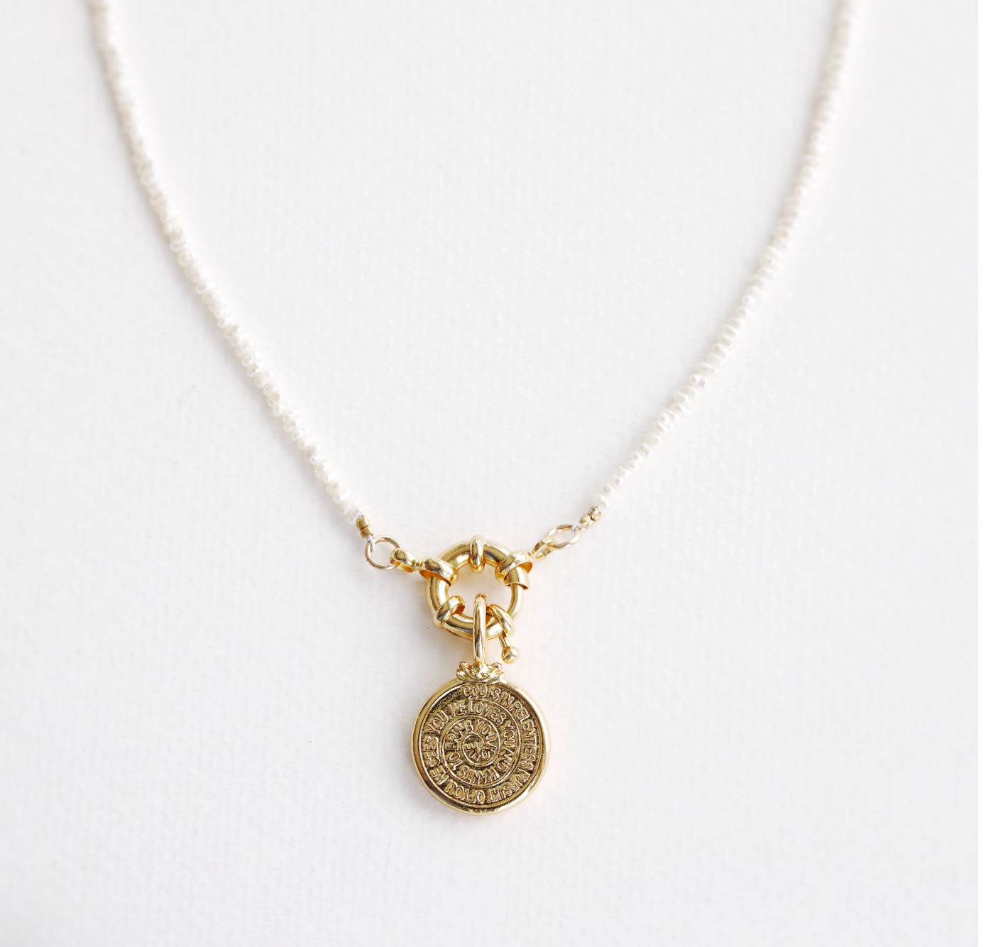 Relentless Pursuit Pearl Necklace and Pendant