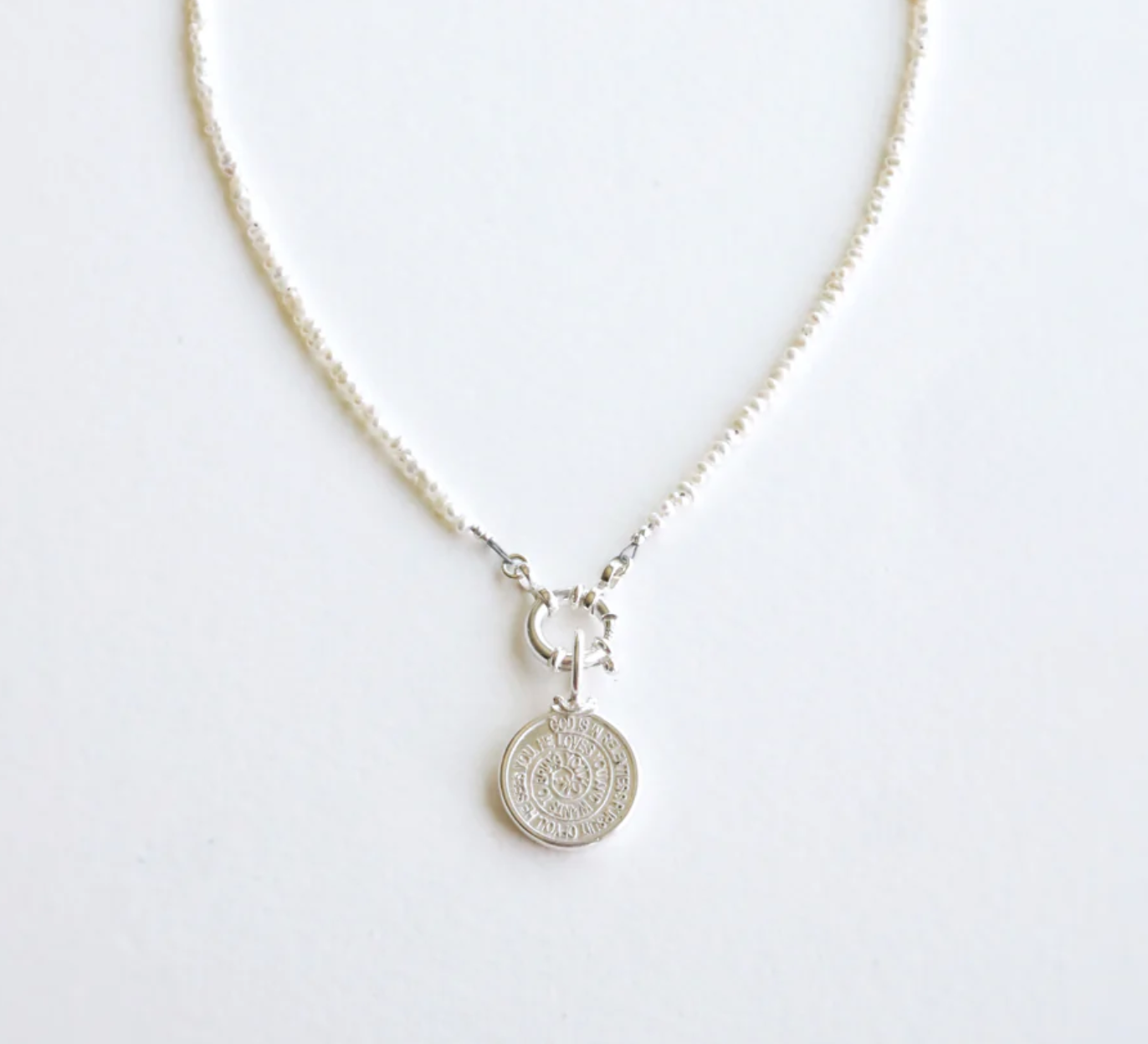 Relentless Pursuit Pearl Necklace and Pendant