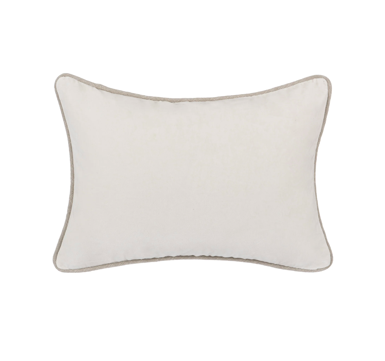 Ivory Heirloom Velvet Pillow