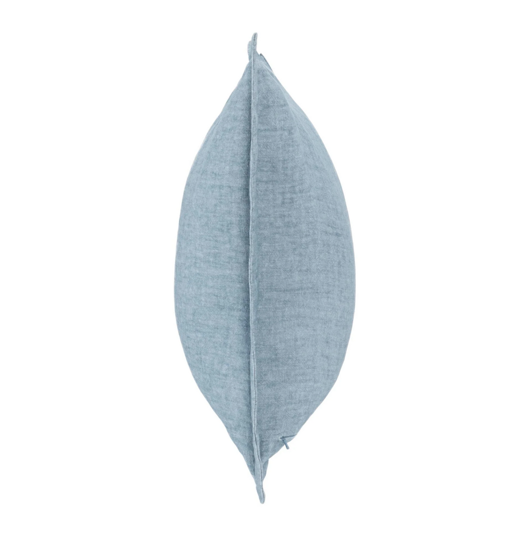 Chambray Blue Solstice Pillow