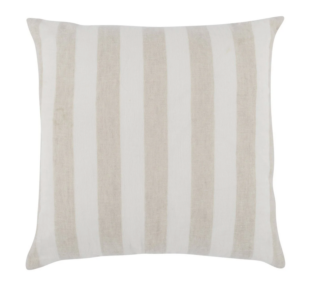 Natural Stripe Atwater Pillow