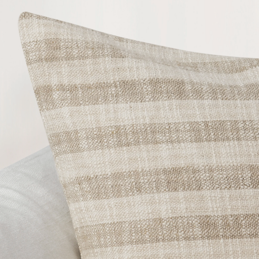Natural Stripe Linna Pillow