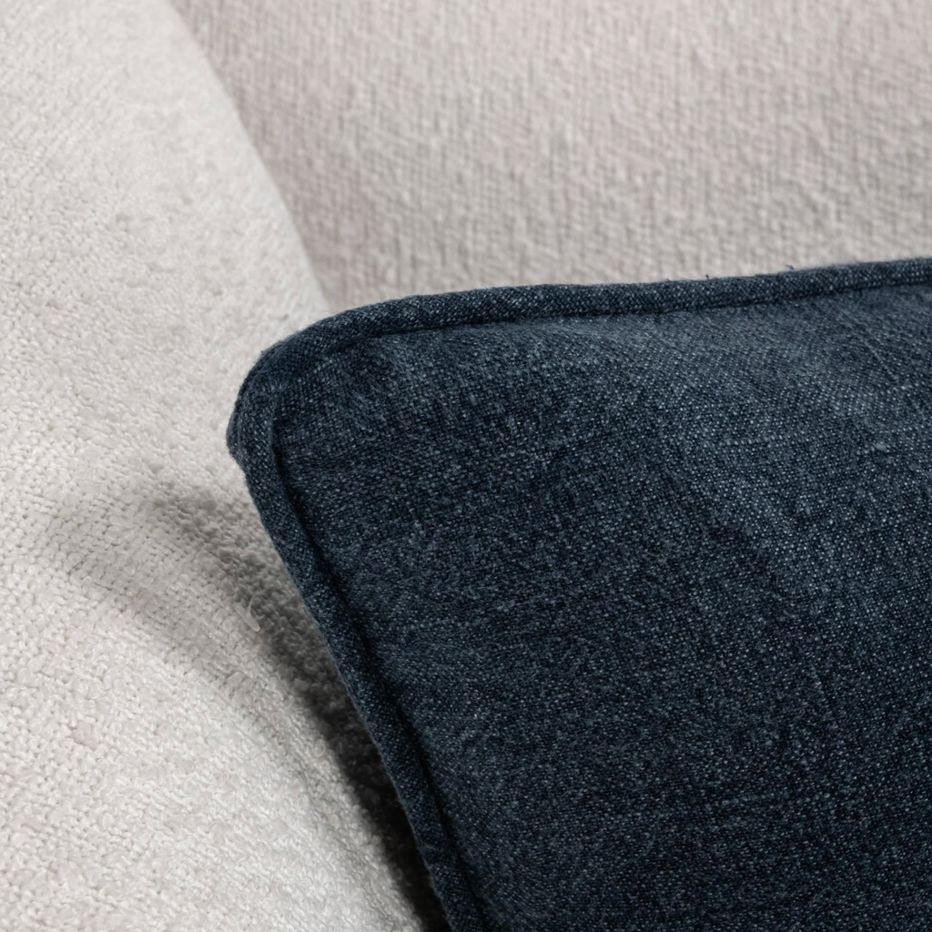 Indigo Bedford Linen Pillow