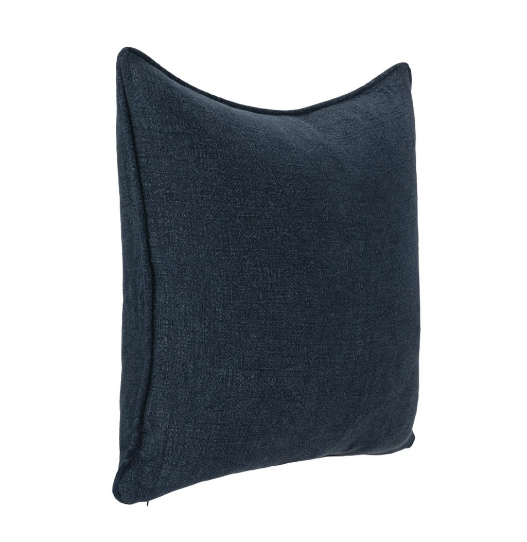 Indigo Bedford Linen Pillow