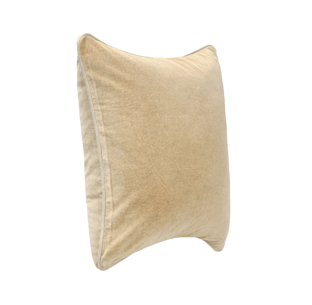 Wheat Heirloom Velvet Pillow