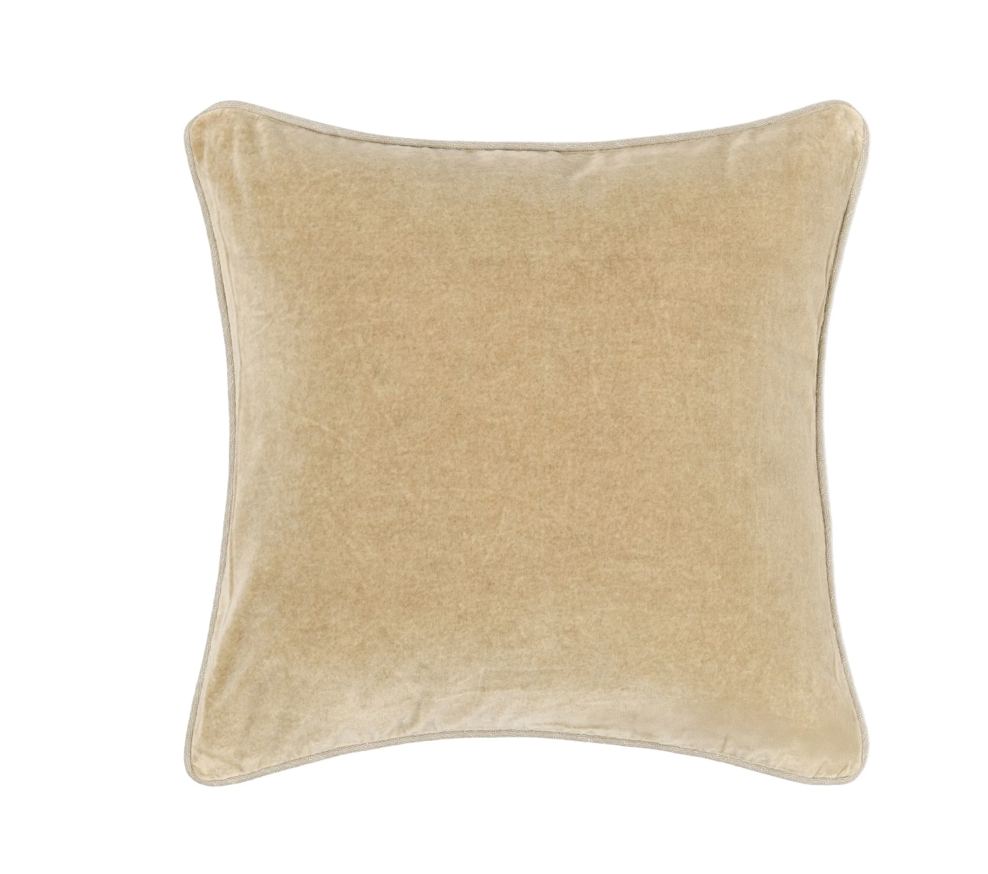 Wheat Heirloom Velvet Pillow