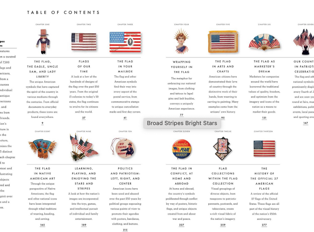 Broad Stripes Bright Stars