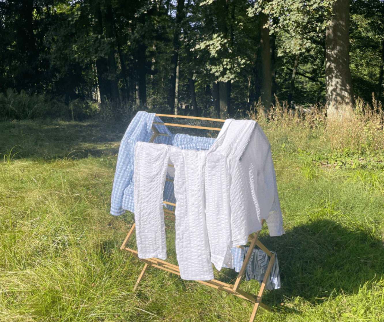 Bianca Gingham Lounge Shirt