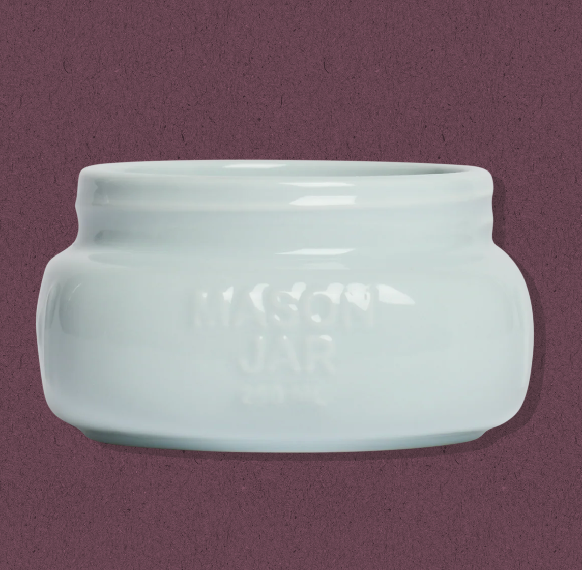 Farmers Market Short/Wide Mason Jar