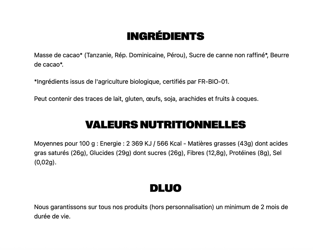 Le Chocolat Des Francais