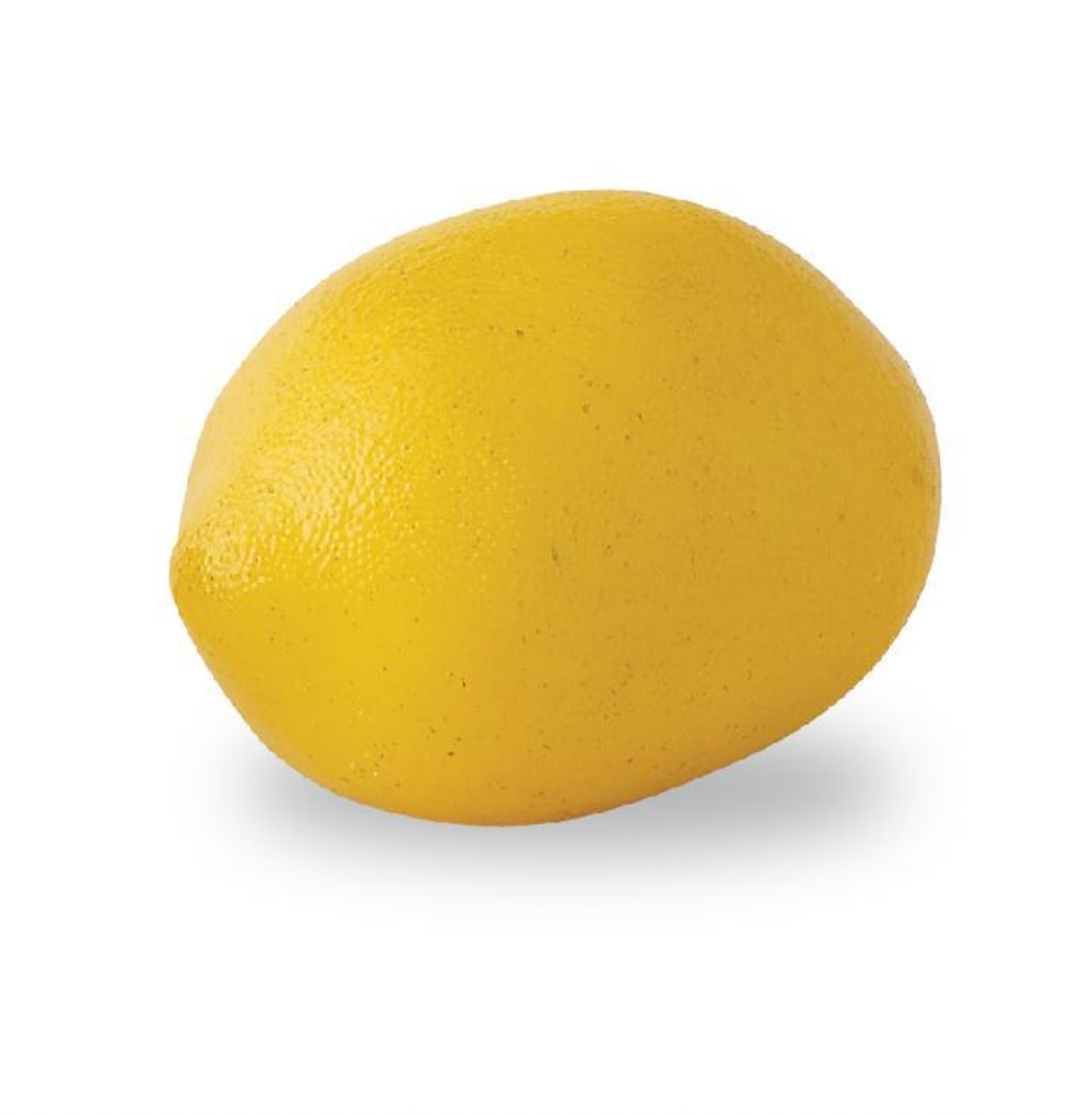 Faux Yellow Lemon