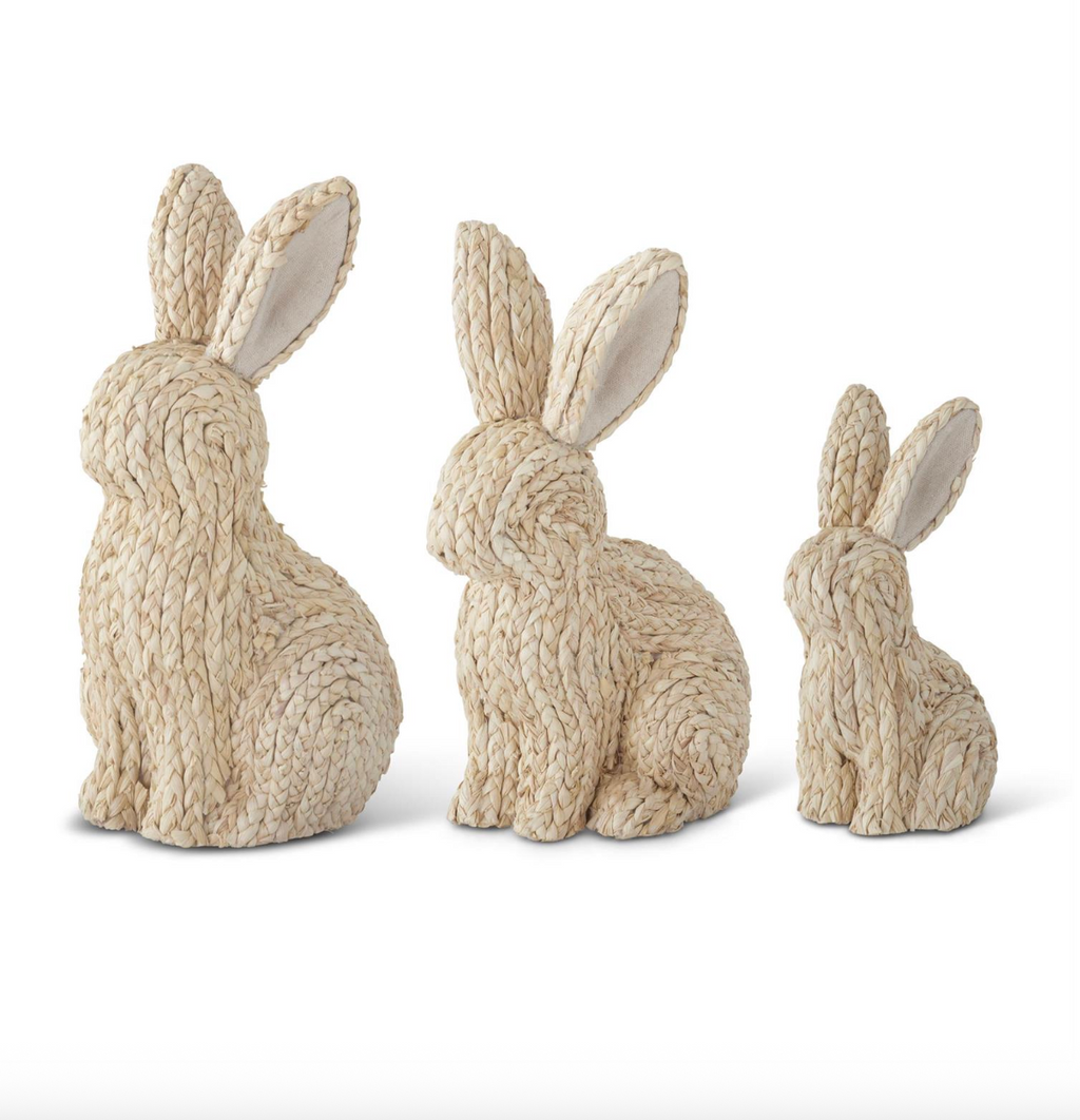 Woven Grass Easter Bunny
