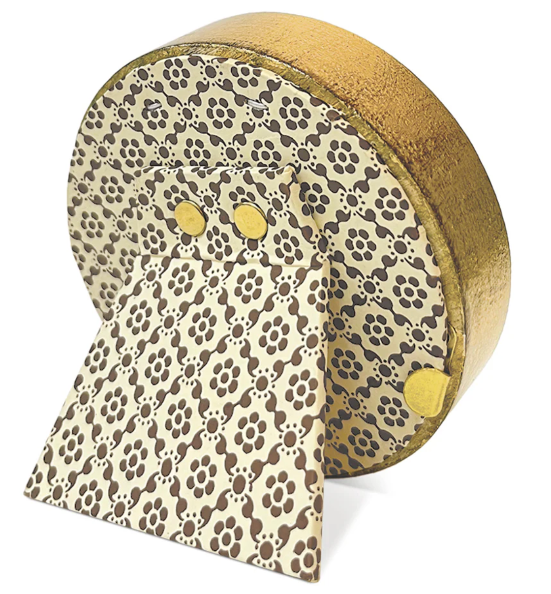 Round Gold Leaf Florentine Frame