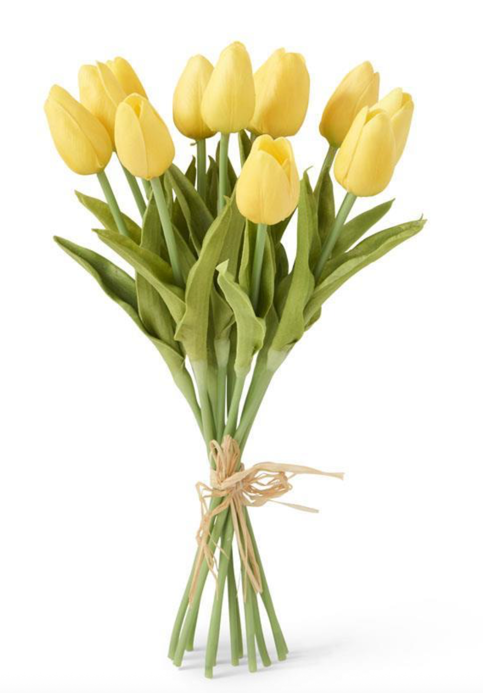Yellow Real Touch Mini Tulip Bundle