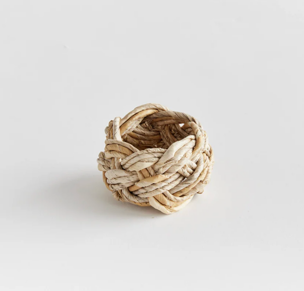 Abaca French Braided Napkin Ring