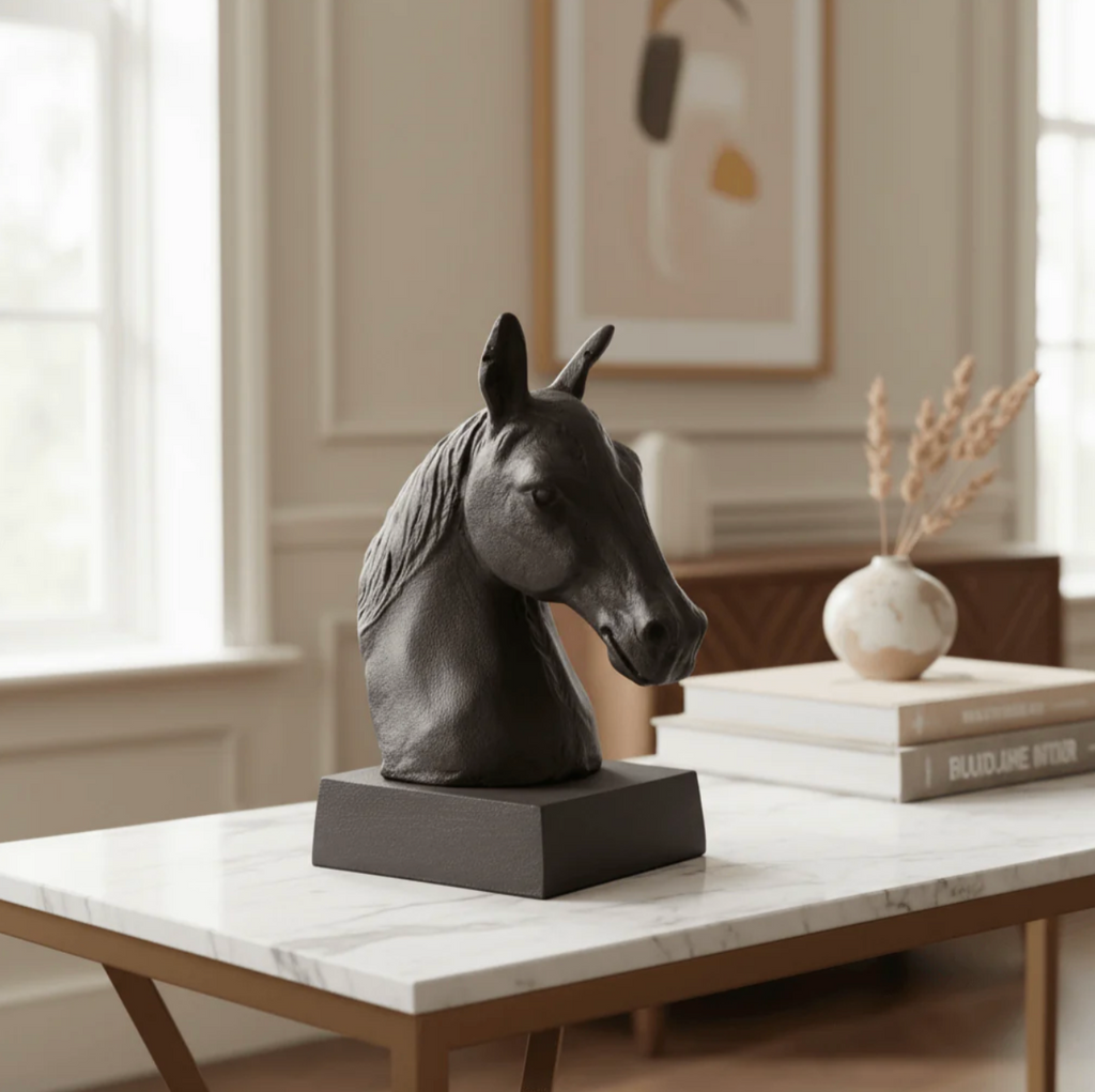Horse Head Sculpture