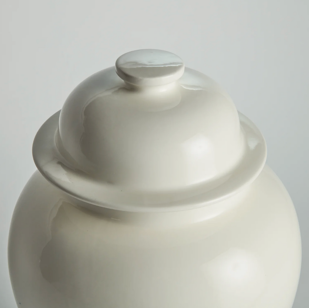 Large Koa Lidded Ginger Jar