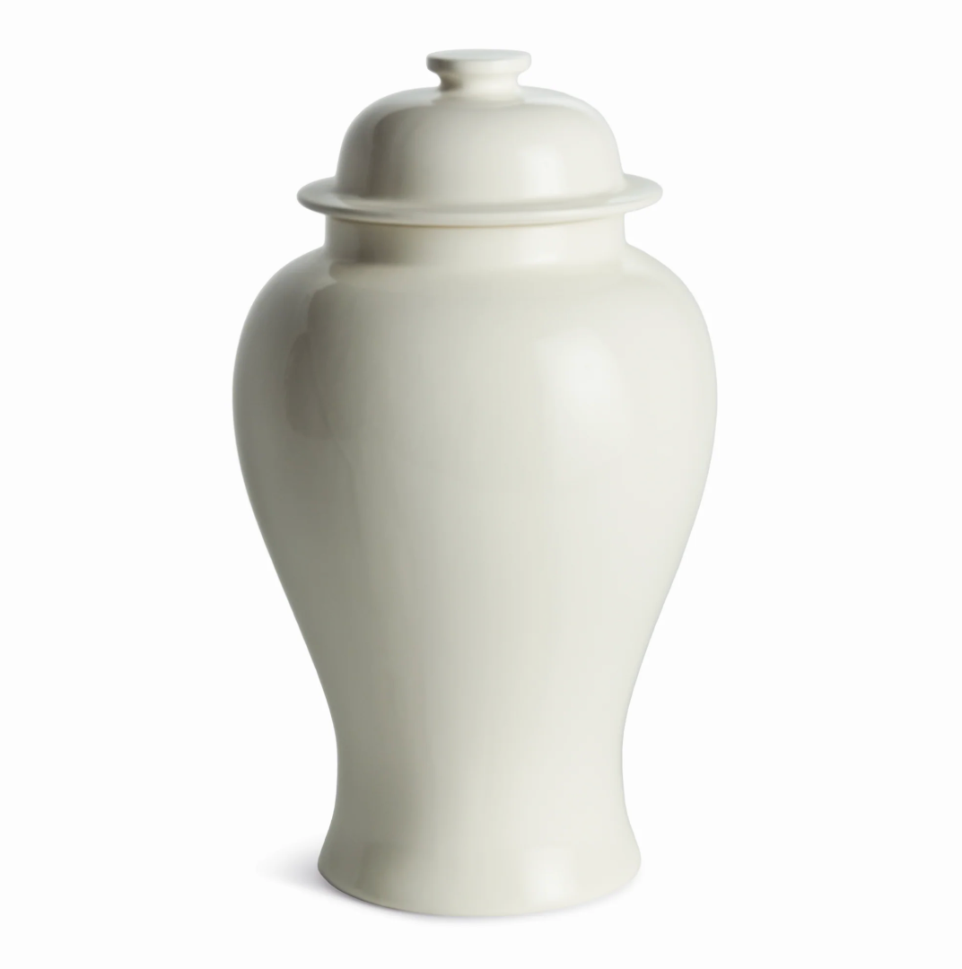 Large Koa Lidded Ginger Jar