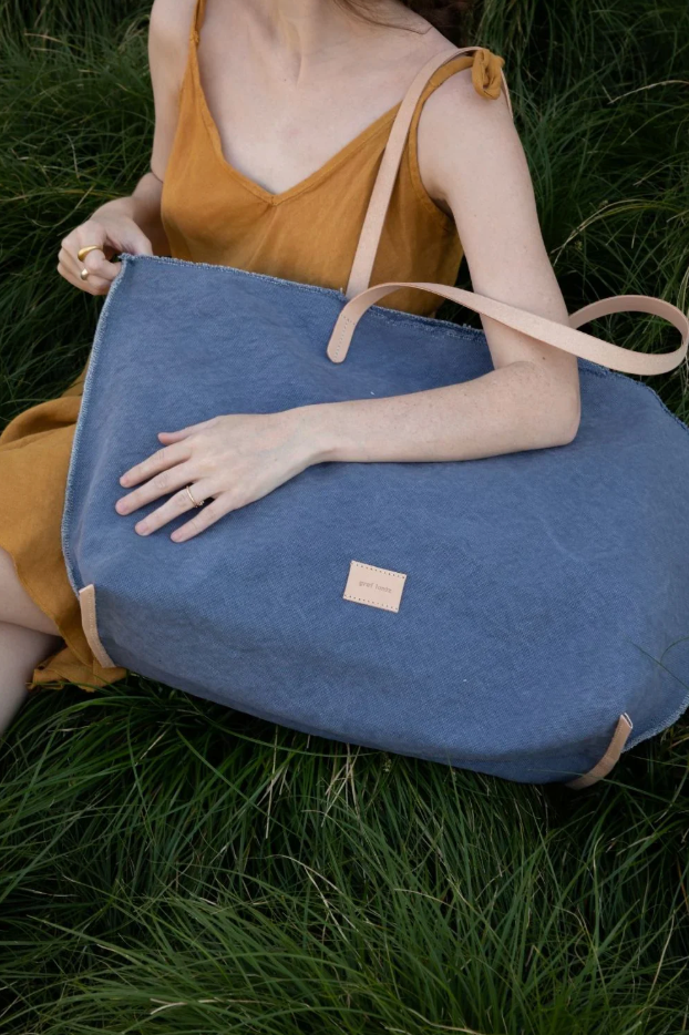 Hana Canvas Boat Bag