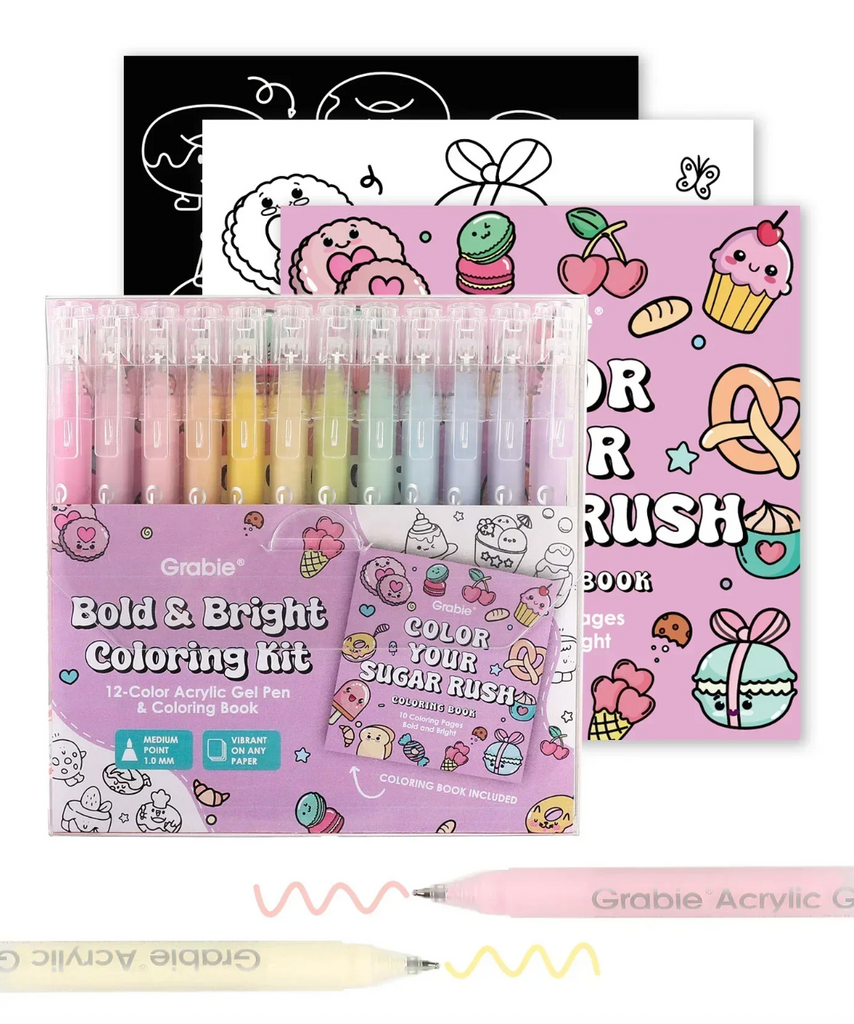 Bold & Bright Coloring Kit