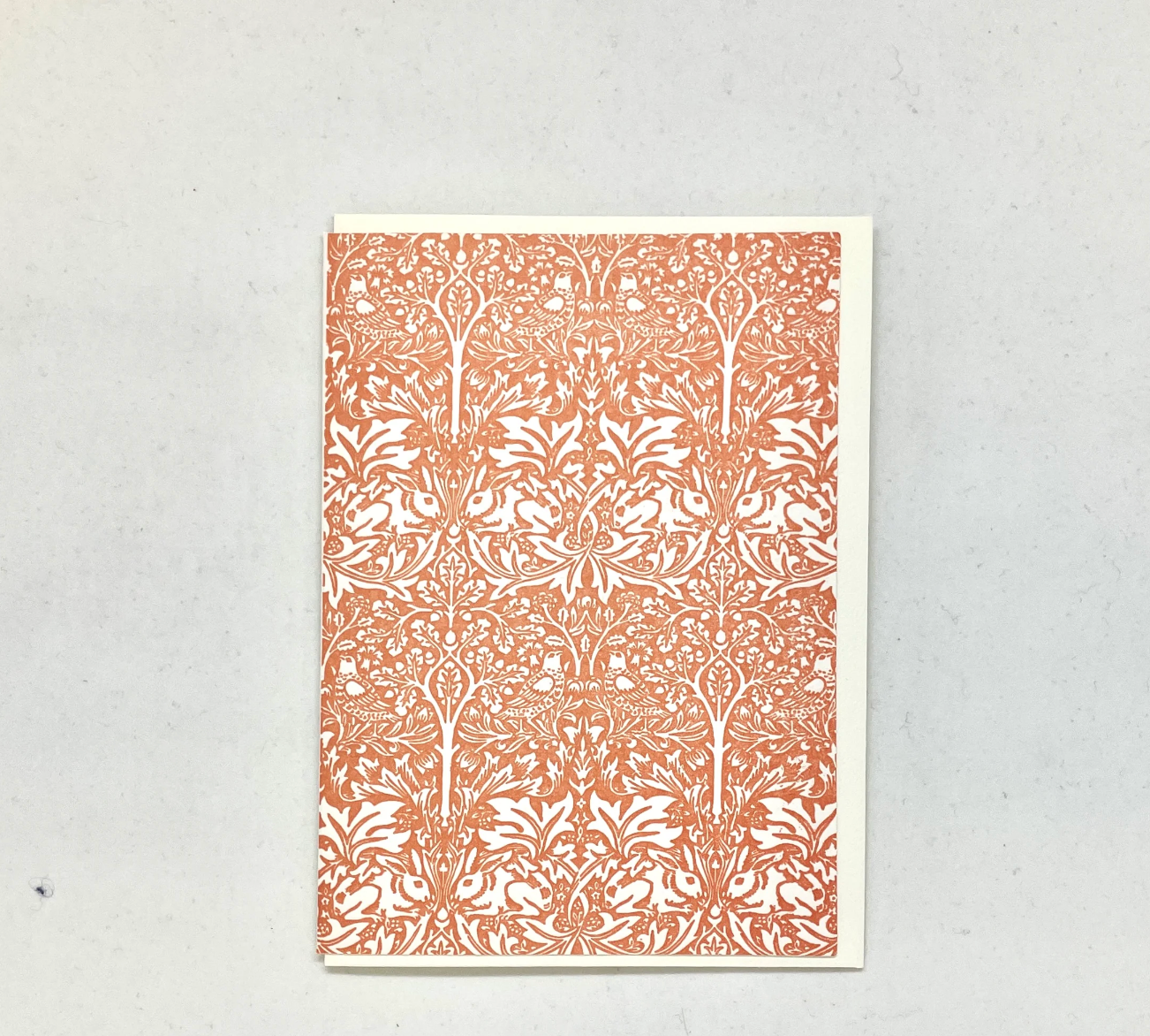 Peach Rabbits - William Morris Boxed Cards