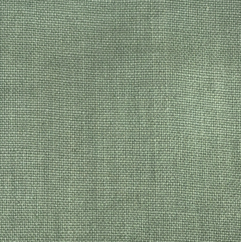 Sage Green Linen Weave Pillow