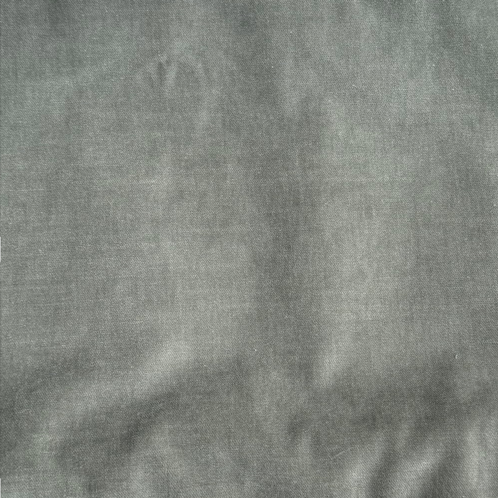 Leaf Green Velvet Pillow