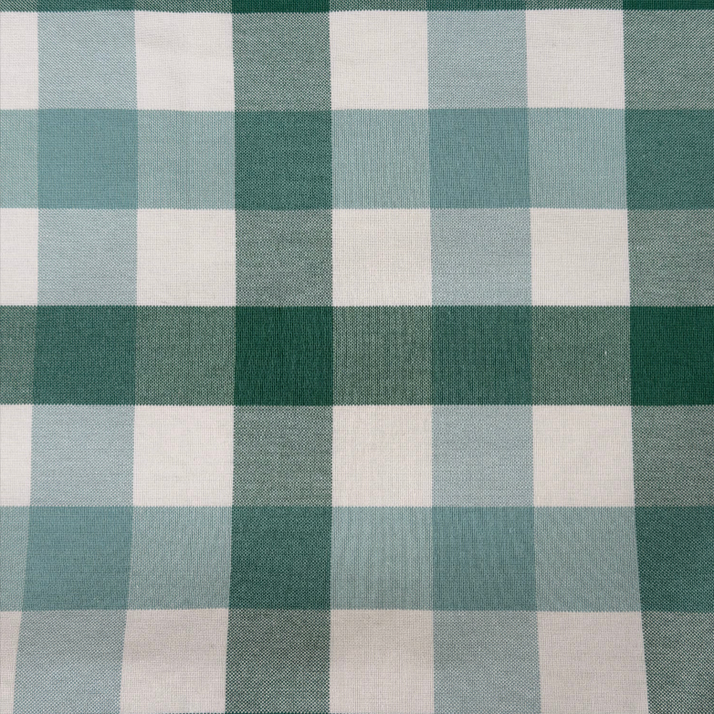 Anna French Saybrook Green Check Pillow