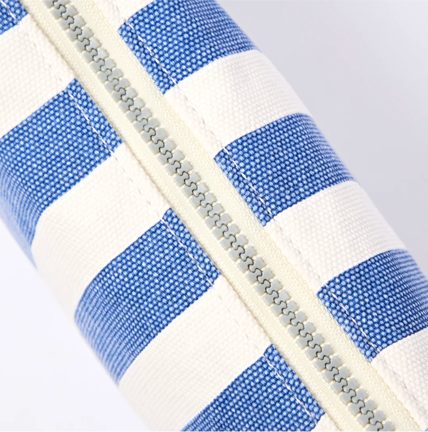 Maida Vale Pouch in Denim Stripe