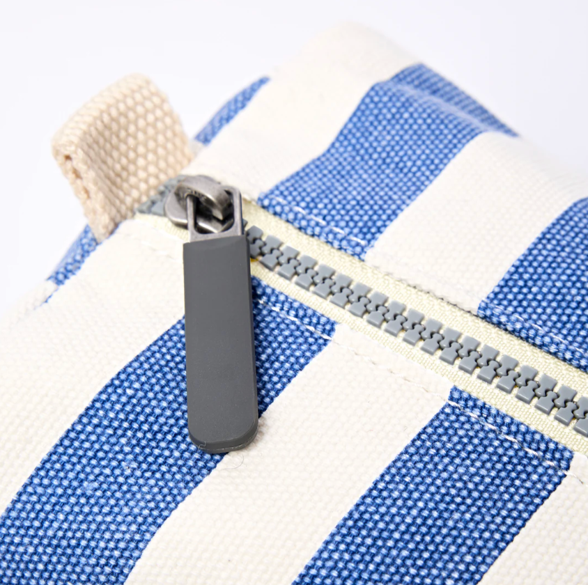 Mayfair Wash Bag in Denim Stripe