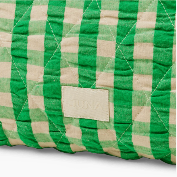 Nola Gingham Makeup Bag