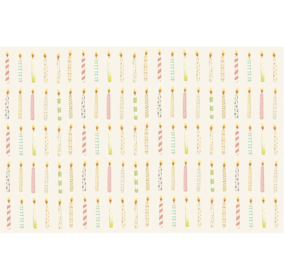 Birthday Candles Placemats