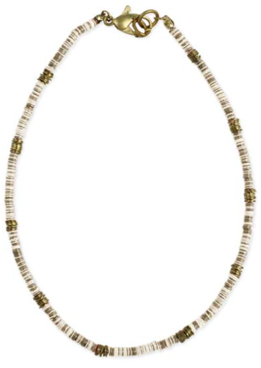 Sequin Heishi Festival Anklet