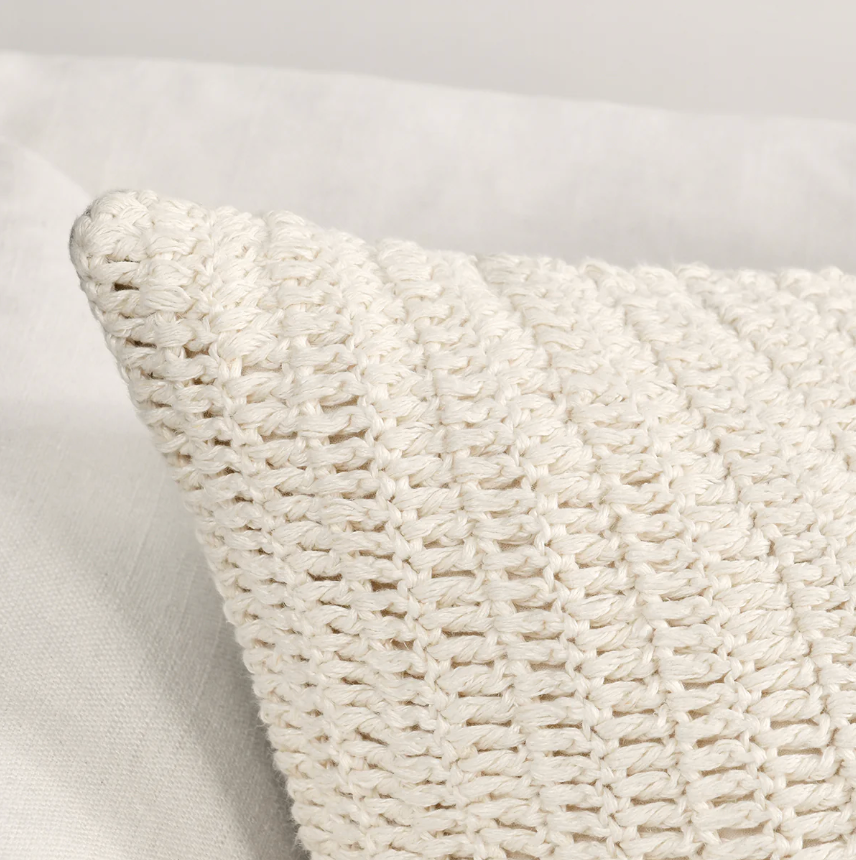 Ivory Macie Pillow
