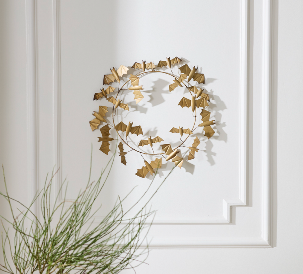 Winged Bat Wreath
