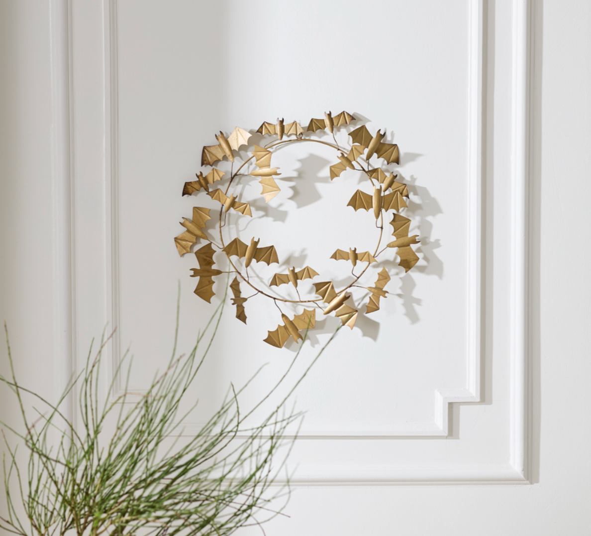 Winged Bat Wreath